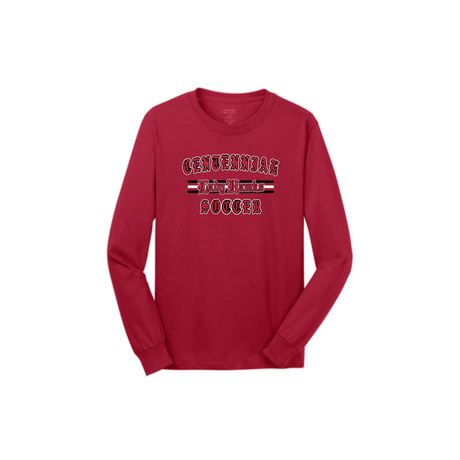 CHS Lady Hawks Soccer Long-Sleeved Cotton Tee