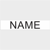 CHS Football Jersey Nameplates