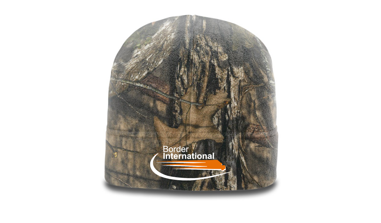 Border International Camo Microfleece Beanie