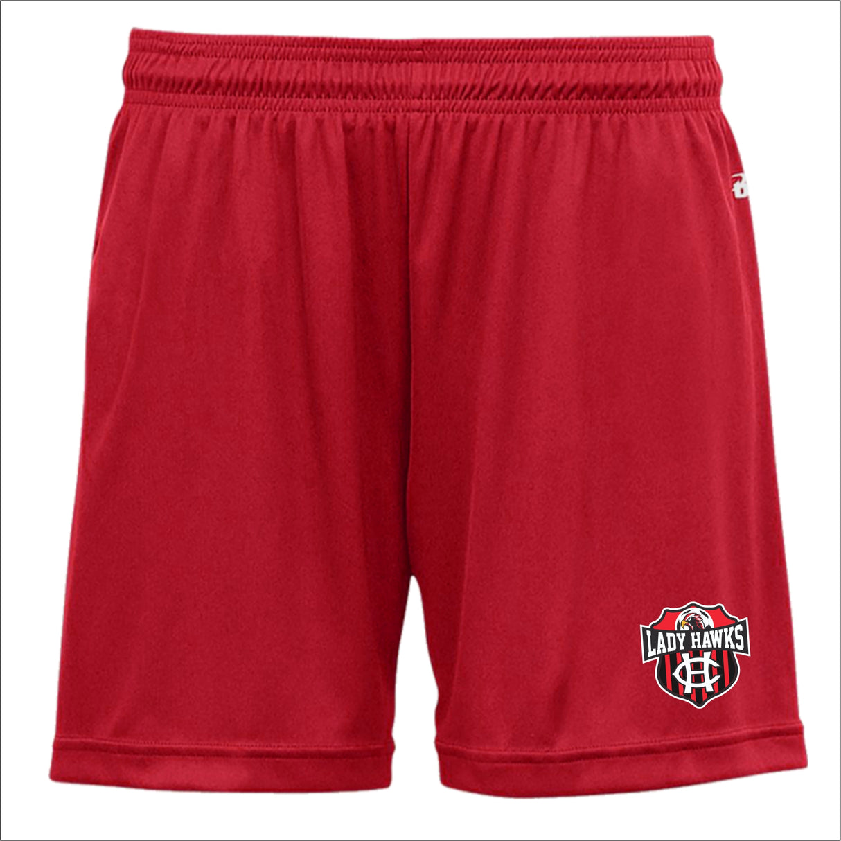 CHS Lady Hawks Soccer Practice Gear Wicking Mesh Short