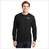 Black Range Fire Long-Sleeve Dry Blend Tee