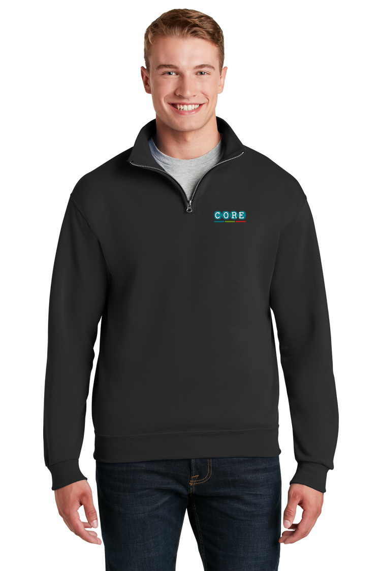 NMSU CORE 1/4-Zip Cadet Collar Sweatshirt