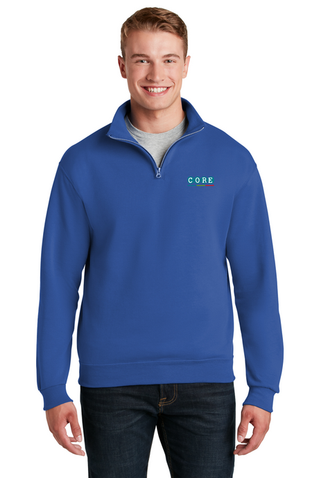 NMSU CORE 1/4-Zip Cadet Collar Sweatshirt