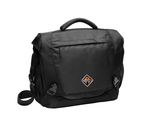 Border International Diamond Logo Computer Messenger Bag