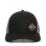 Border International Diamond Logo Premium Low Pro Trucker Cap