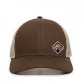Border International Diamond Logo Premium Low Pro Trucker Cap