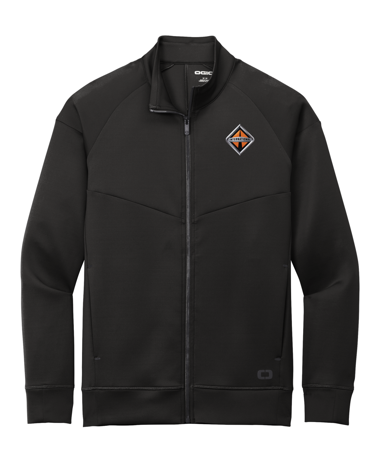 Border International Diamond Logo Modern Performance Full-Zip