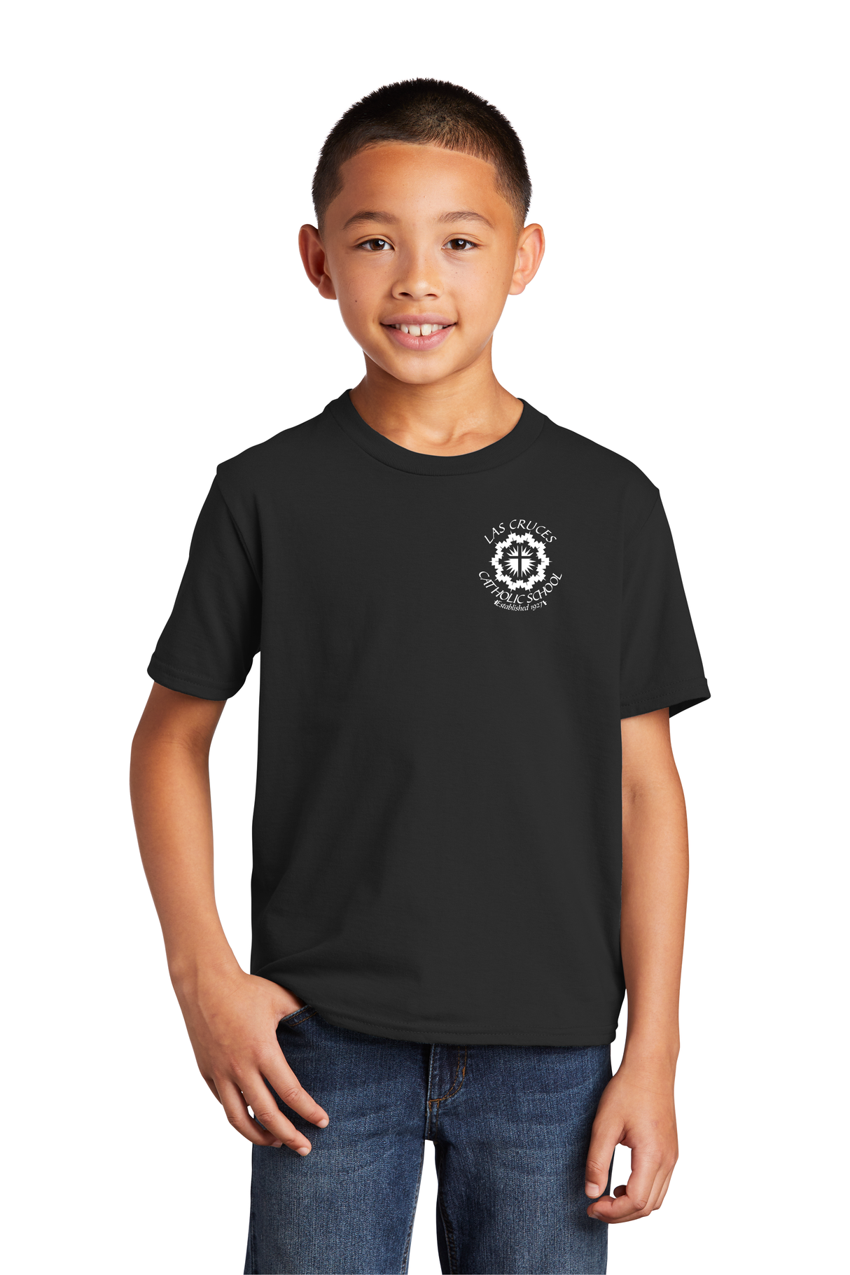 LCCS Youth Casual Tee (Circular Logo)