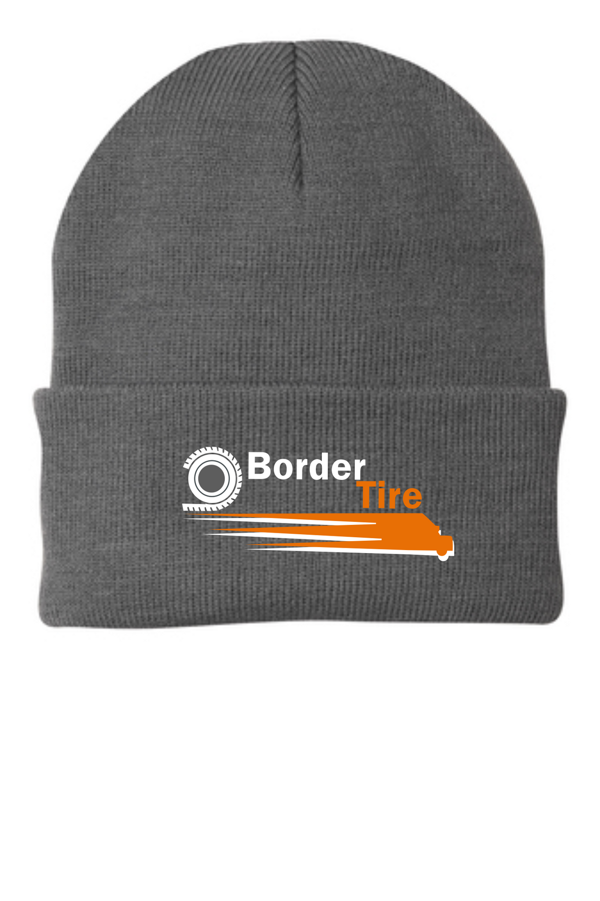 Border Tire Knit Cap