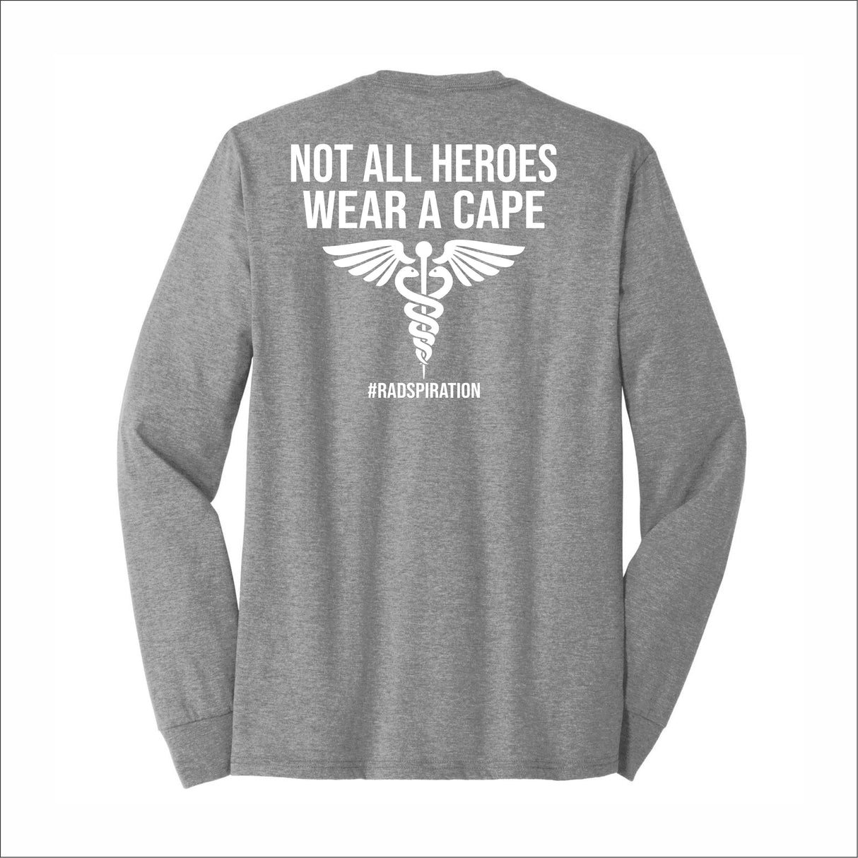 Not All Villains/Heroes Tri-Blend Long-Sleeve Tee