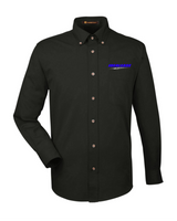 Idealease Easy Blend™ Long-Sleeve Twill Shirt with Stain-Release