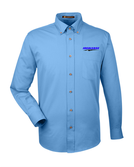 Idealease Easy Blend™ Long-Sleeve Twill Shirt with Stain-Release
