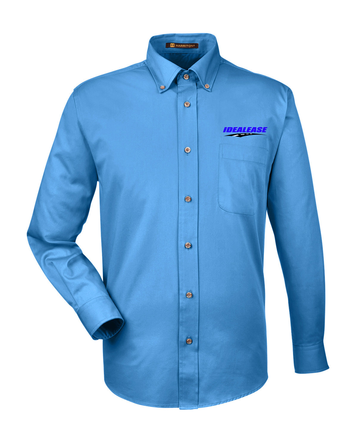 Idealease Easy Blend™ Long-Sleeve Twill Shirt with Stain-Release