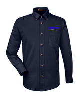 Idealease Easy Blend™ Long-Sleeve Twill Shirt with Stain-Release