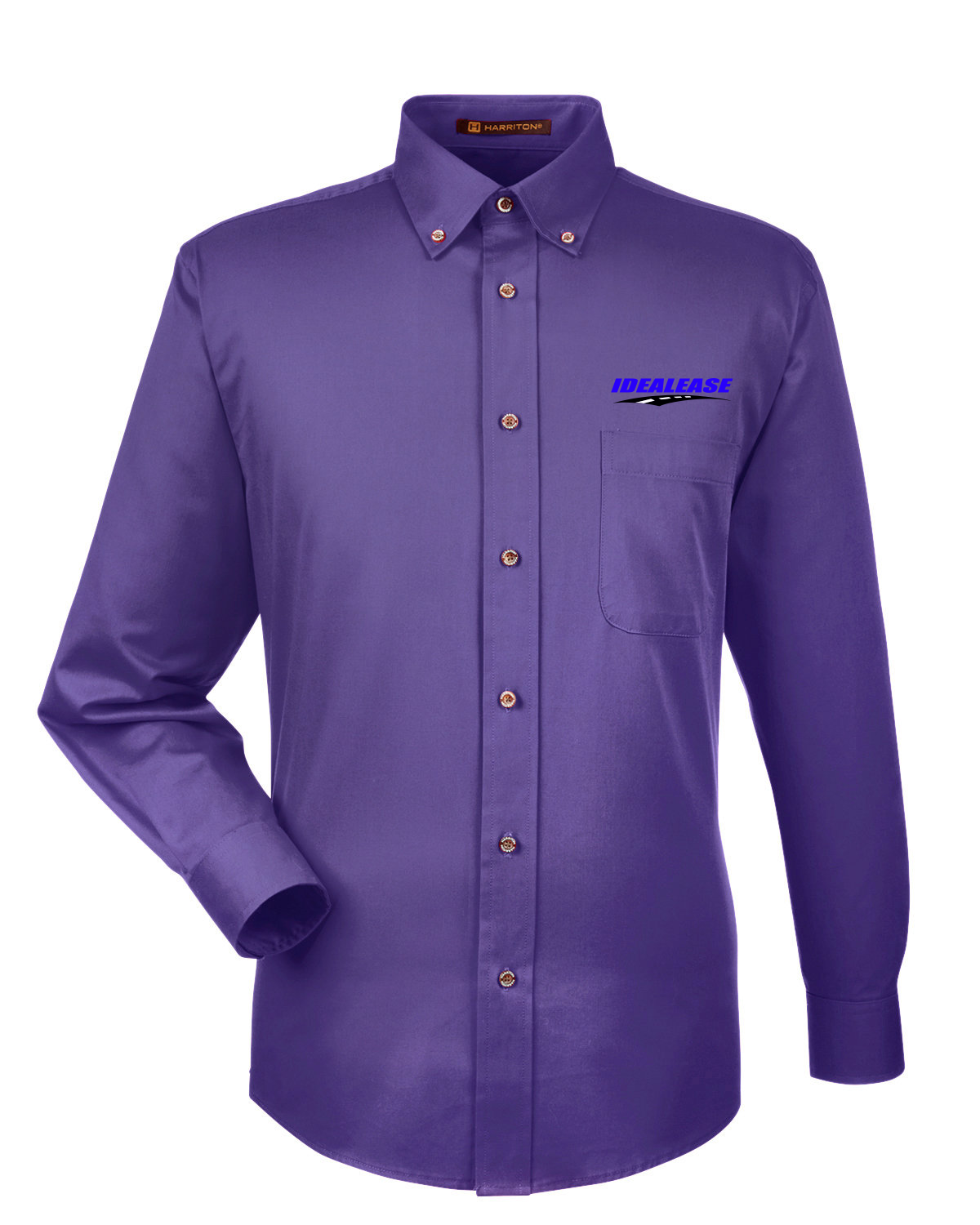 Idealease Easy Blend™ Long-Sleeve Twill Shirt with Stain-Release
