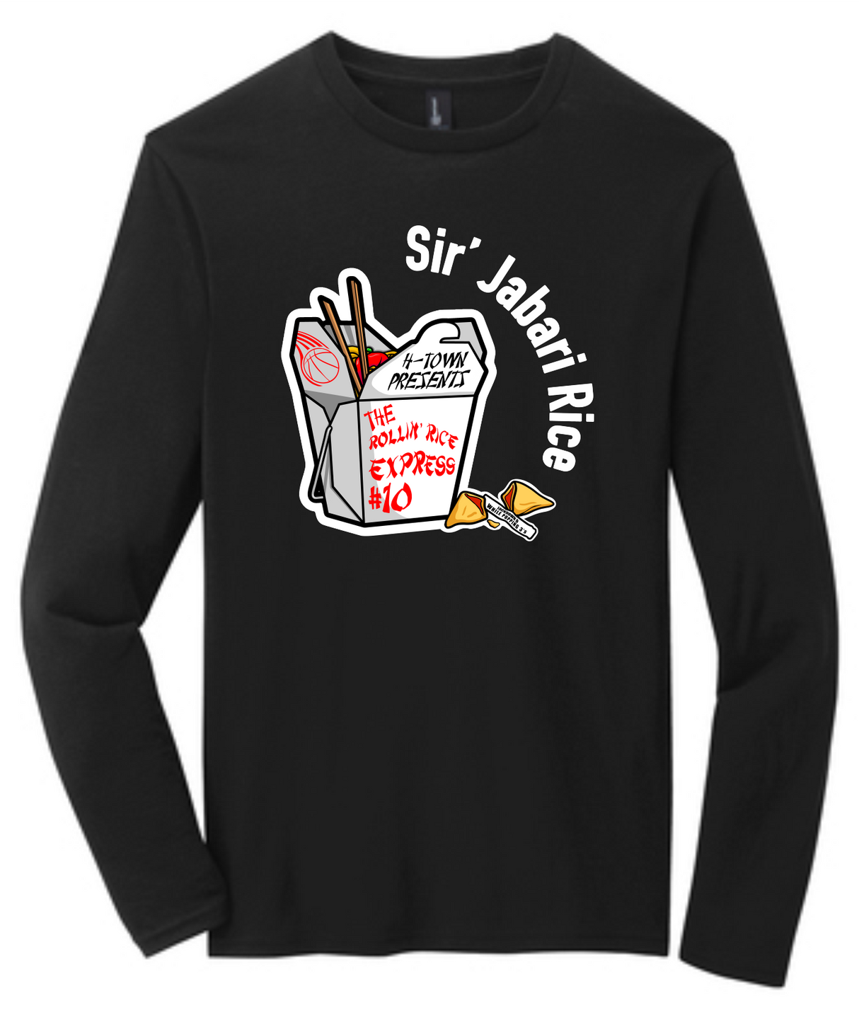 Sir' Jabari "Rollin' Rice" Long-Sleeve Tee