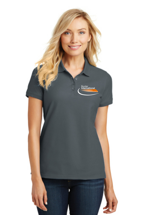 Border International Ladies' Classic Pique Polo