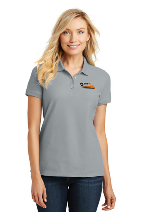 Border Tire Ladies' Classic Pique Polo