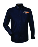 Border International Easy Blend™ Long-Sleeve Twill Shirt with Stain-Release