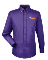 Border Tire Easy Blend™ Long-Sleeve Twill Shirt with Stain-Release