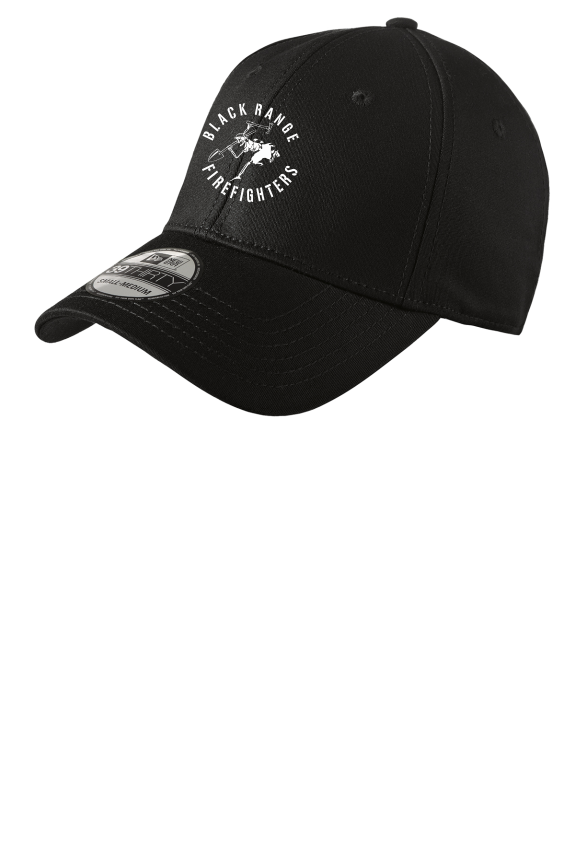 Black Range Fire Structured Stretch Cotton Cap