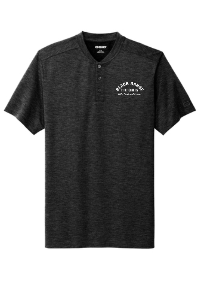 Black Range Fire Henley Tee
