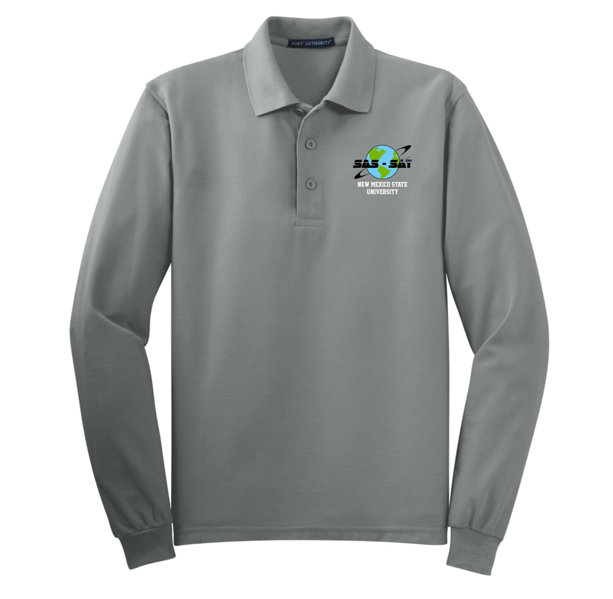 NMSU Nanosatellite Club SAS-SAT Long-Sleeve Polo
