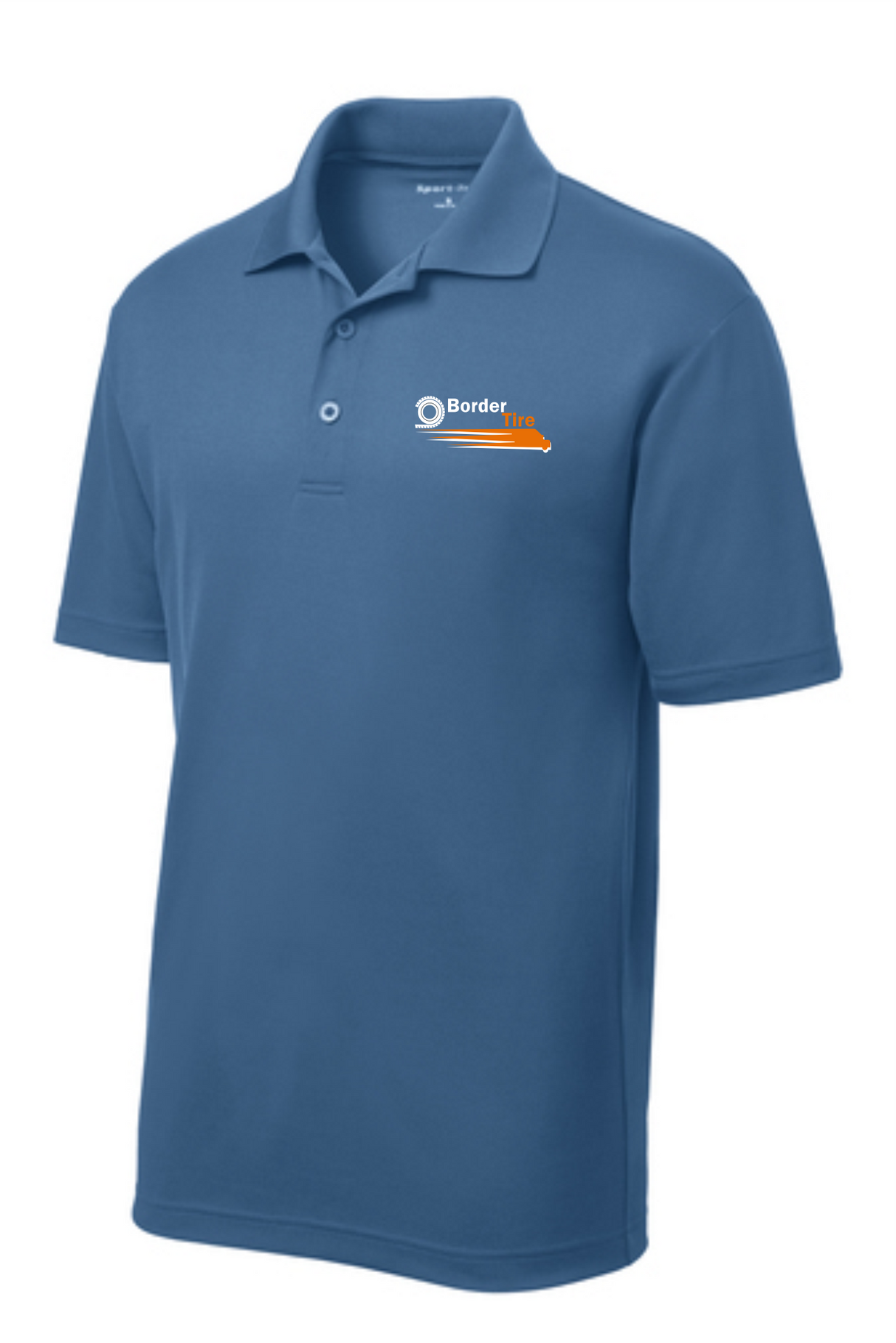 Border Tire RacerMesh Polo