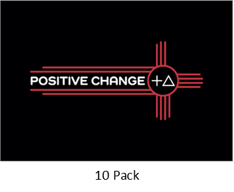 Positive Change Yard Signs 10-Pack