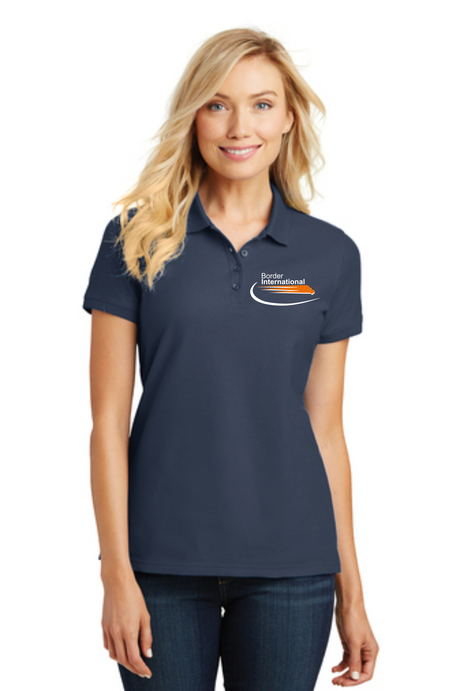 Border International Ladies' Classic Pique Polo