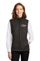 Border International Ladies Sweater Fleece Vest