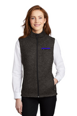 Idealease Ladies Sweater Fleece Vest