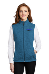 Idealease Ladies Sweater Fleece Vest
