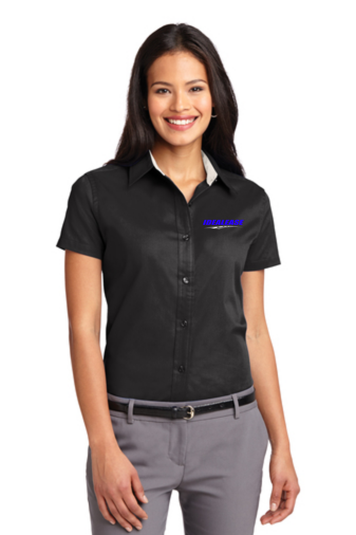 Idealease Ladies' Easy Care Full-Button Shirt