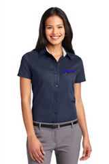 Idealease Ladies' Easy Care Full-Button Shirt