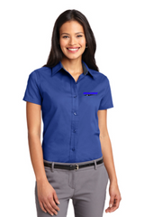 Idealease Ladies' Easy Care Full-Button Shirt