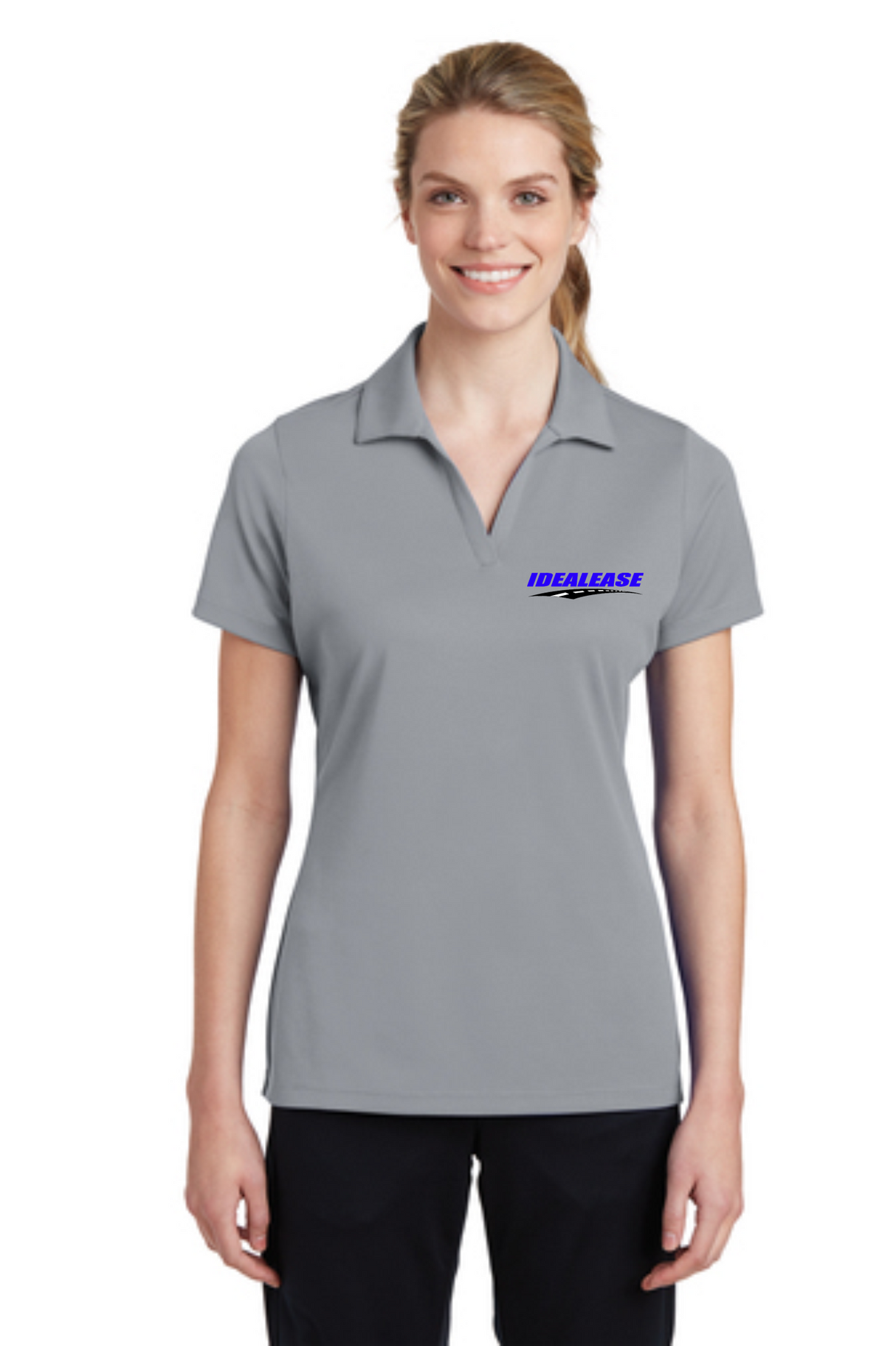 Idealease Ladies' Racermesh Polo