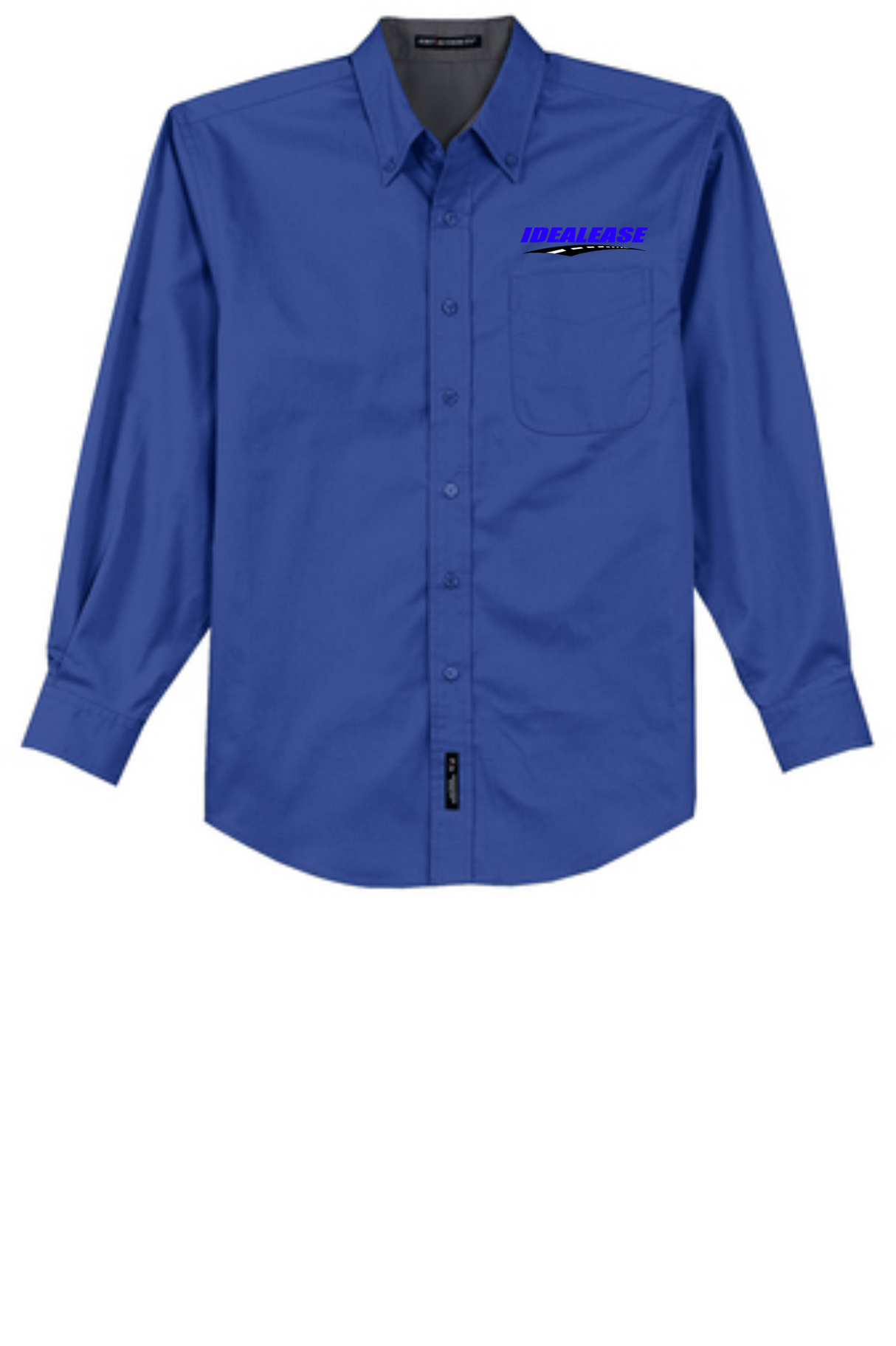 Idealease Long-Sleeve Easy Care Full-Button Shirt